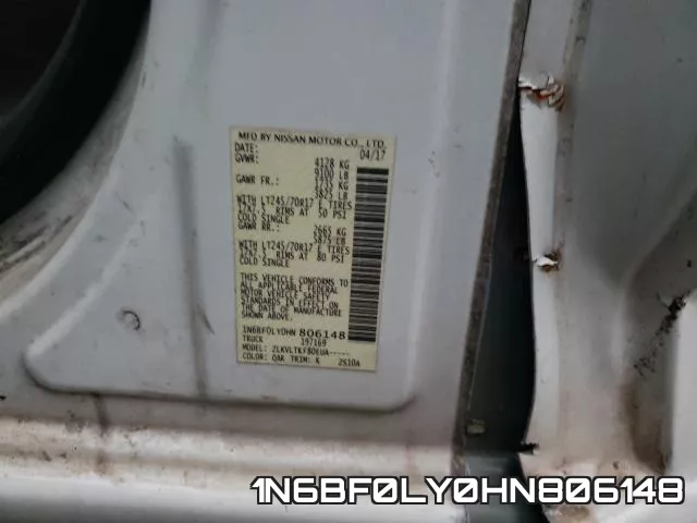 1N6BF0LY0HN806148 фото 2