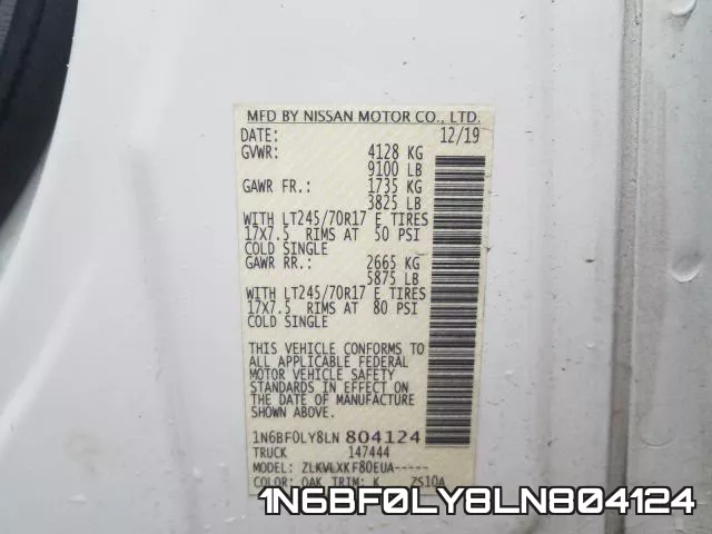 1N6BF0LY8LN804124 фото 2