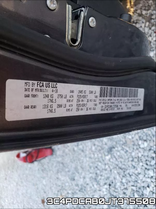 3C4PDCAB0JT375508 фото 2