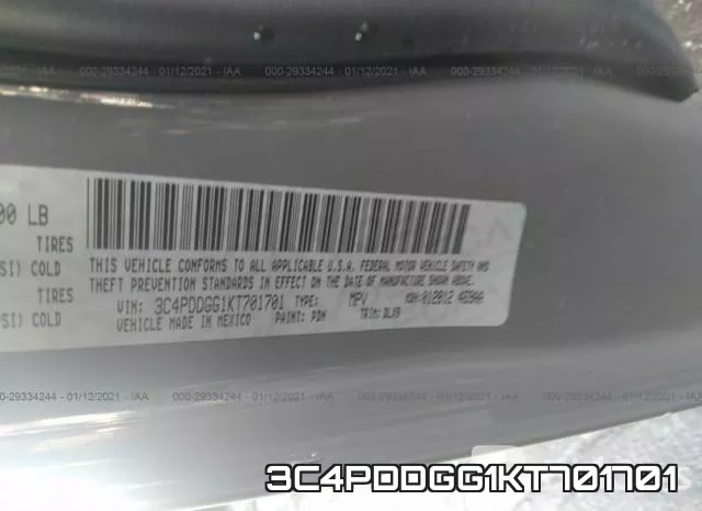 3C4PDDGG1KT701701 фото 10