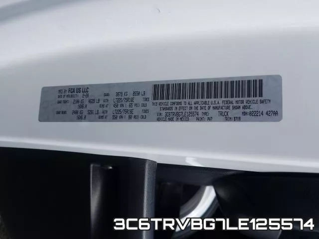 3C6TRVBG7LE125574 фото 2