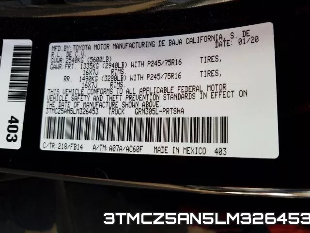 3TMCZ5AN5LM326453 фото 2