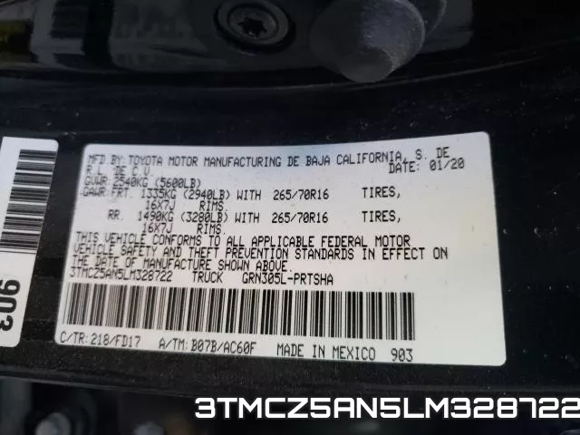3TMCZ5AN5LM328722 фото 2
