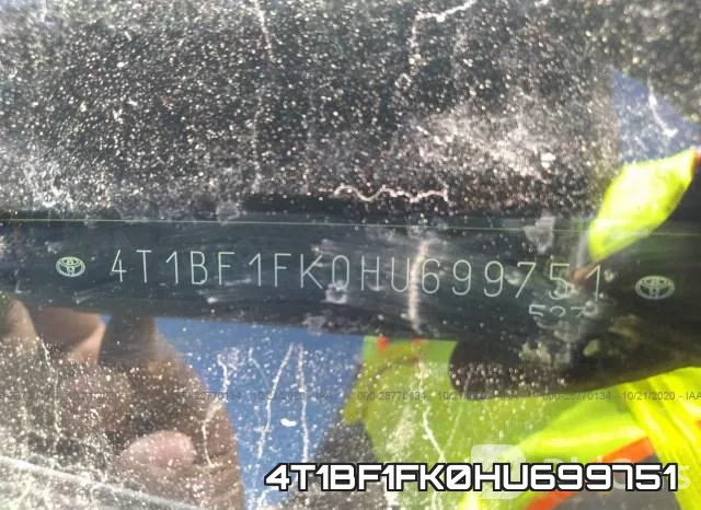 4T1BF1FK0HU699751 фото 10