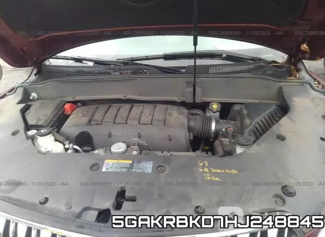 5GAKRBKD7HJ248845 фото 2