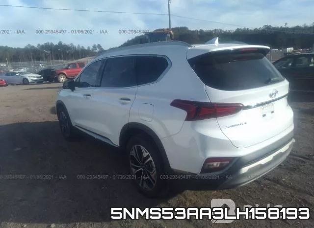 5NMS53AA3LH158193 фото 3