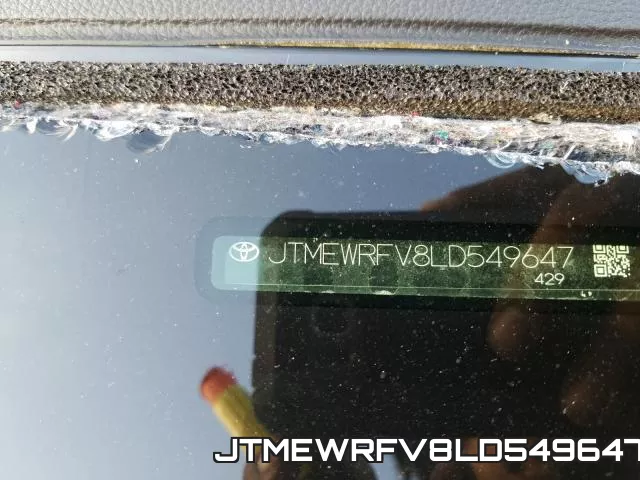 JTMEWRFV8LD549647 фото 2