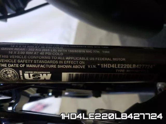 1HD4LE220LB427724 фото 2