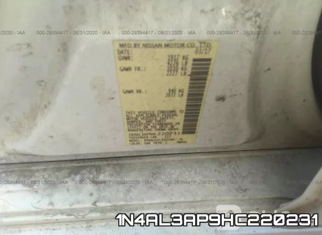 1N4AL3AP9HC220231 фото 10