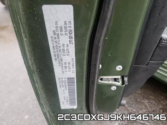 2C3CDXGJ9KH646746 фото 2
