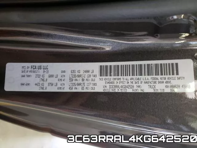 3C63RRAL4KG642520 фото 2