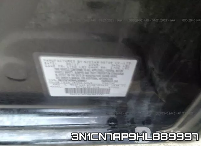 3N1CN7AP9HL889997 фото 10