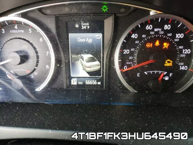 4T1BF1FK3HU645490 фото 8