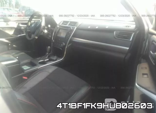 4T1BF1FK9HU802603 фото 5