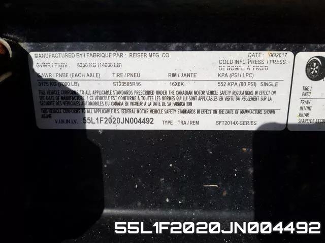 55L1F2020JN004492 фото 2