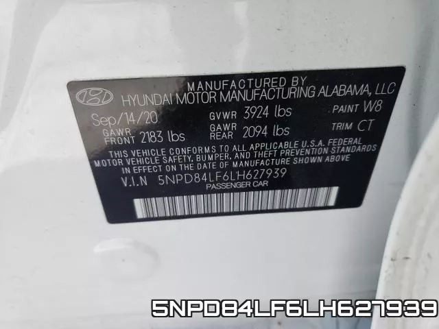 5NPD84LF6LH627939 фото 2