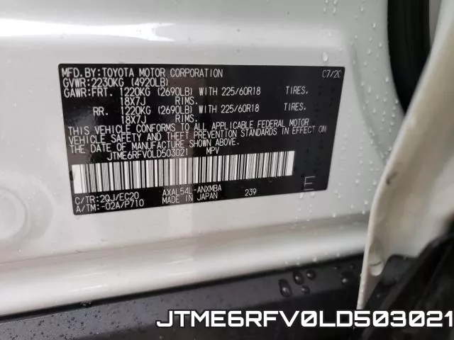 JTME6RFV0LD503021 фото 2