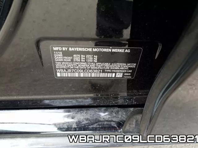 WBAJR7C09LCD63821 фото 2