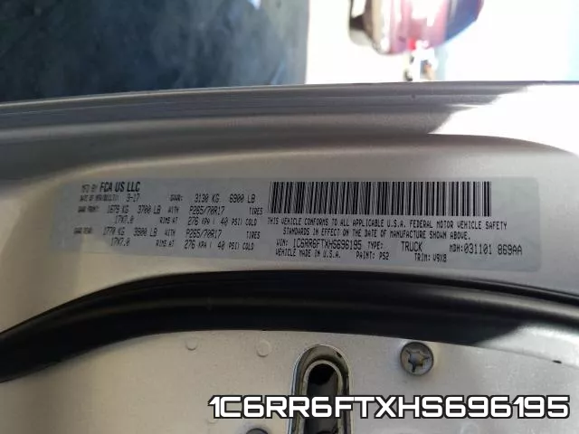 1C6RR6FTXHS696195 фото 2