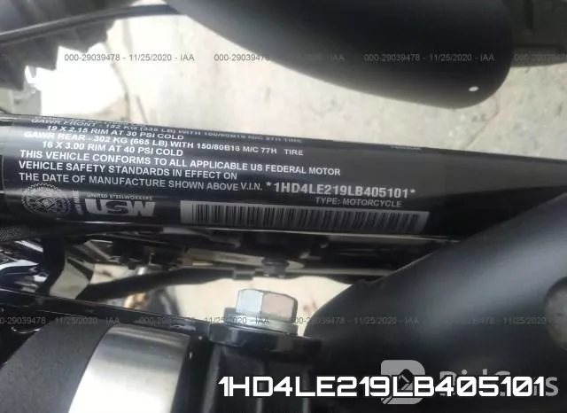 1HD4LE219LB405101 фото 2