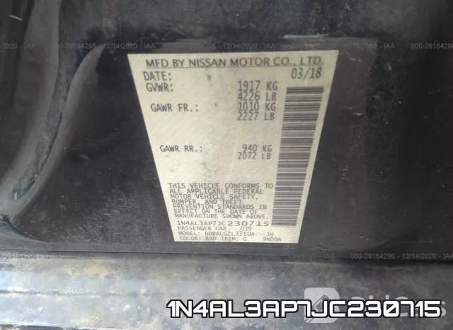1N4AL3AP7JC230715 фото 9