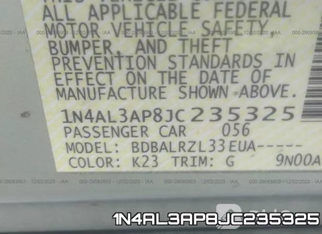 1N4AL3AP8JC235325 фото 9