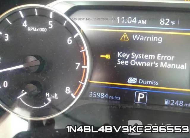 1N4BL4BV3KC236553 фото 7