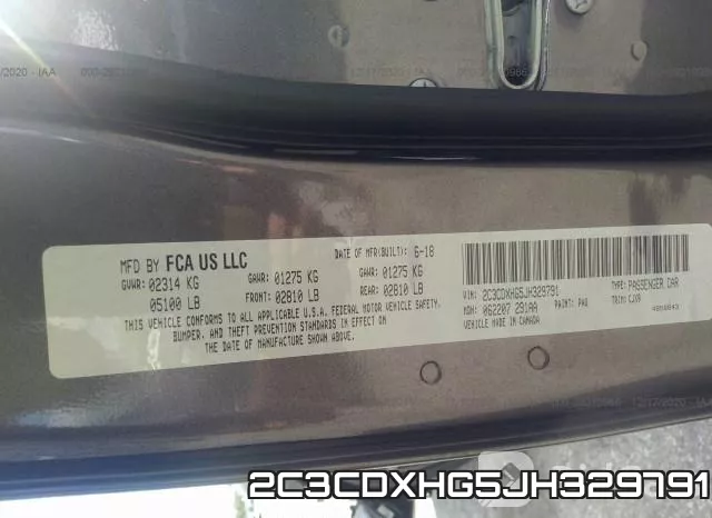 2C3CDXHG5JH329791 фото 10