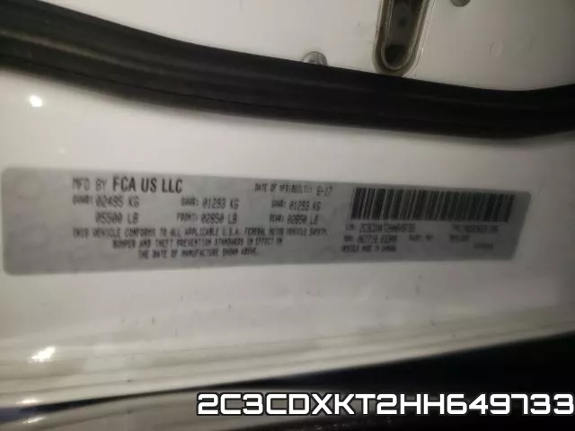 2C3CDXKT2HH649733 фото 2