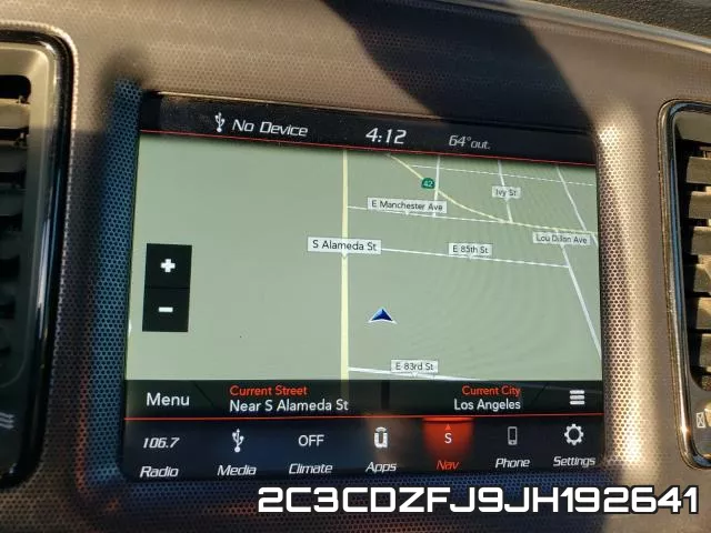2C3CDZFJ9JH192641 фото 9