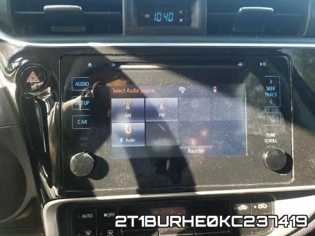 2T1BURHE0KC237419 фото 9