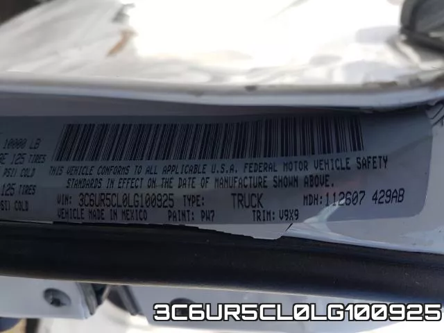 3C6UR5CL0LG100925 фото 2