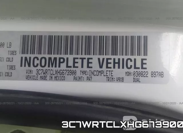 3C7WRTCLXHG673900 фото 9