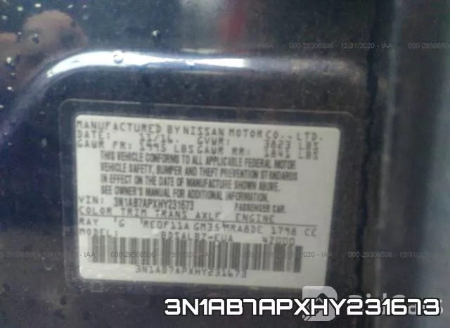 3N1AB7APXHY231673 фото 9