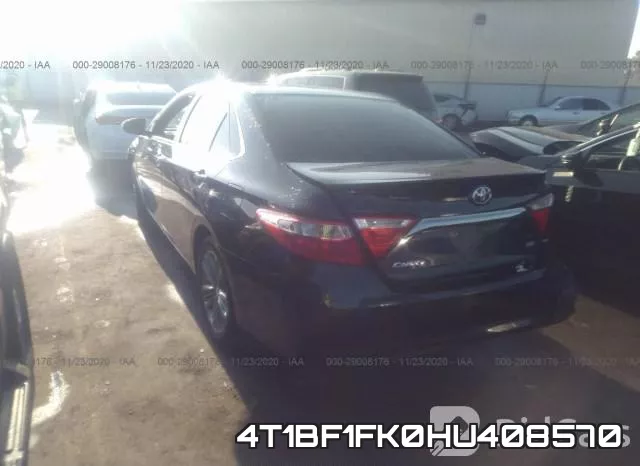 4T1BF1FK0HU408570 фото 3