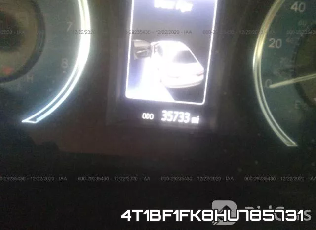 4T1BF1FK8HU785731 фото 7