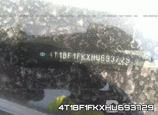 4T1BF1FKXHU693729 фото 10