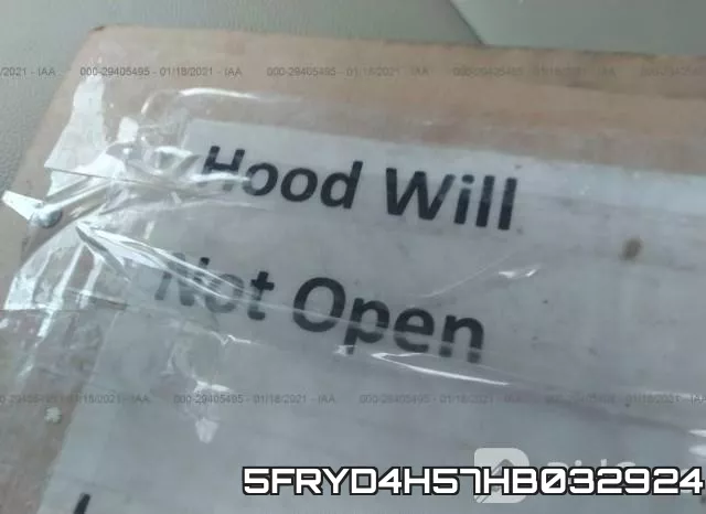 5FRYD4H57HB032924 фото 2