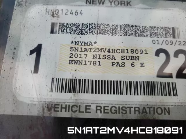 5N1AT2MV4HC818091 фото 2