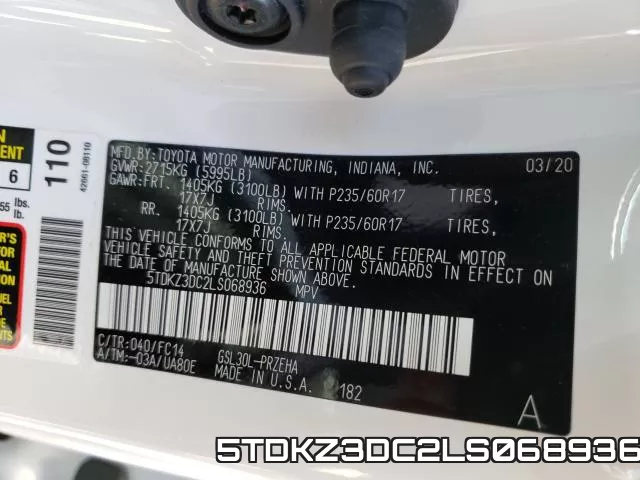 5TDKZ3DC2LS068936 фото 2