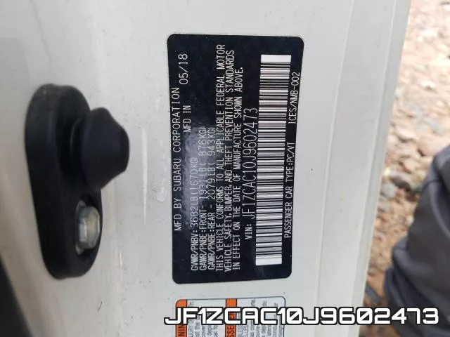 JF1ZCAC10J9602473 фото 2
