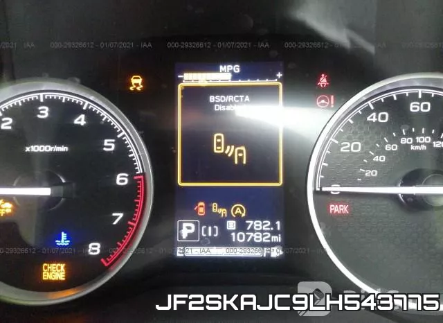 JF2SKAJC9LH543775 фото 8