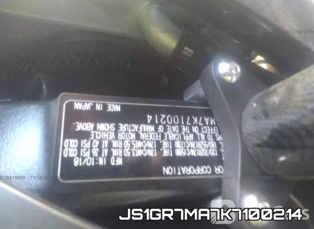 JS1GR7MA7K7100214 фото 2