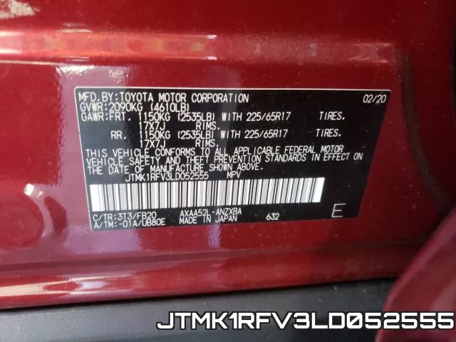 JTMK1RFV3LD052555 фото 2
