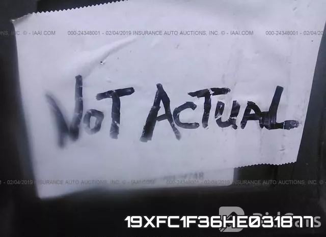 19XFC1F36HE031877 фото 8