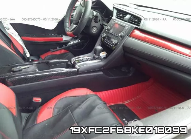 19XFC2F68KE018099 фото 6
