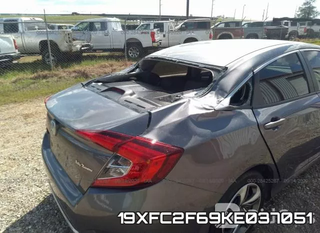 19XFC2F69KE037051 фото 7