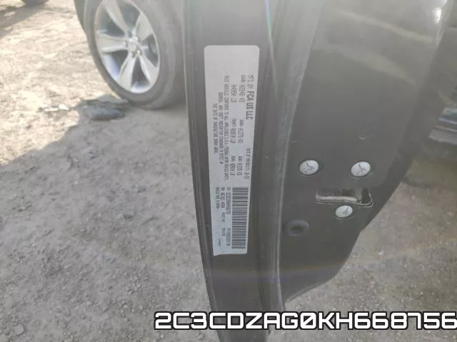 2C3CDZAG0KH668756 фото 2
