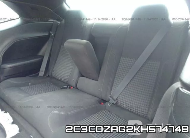2C3CDZAG2KH574748 фото 6