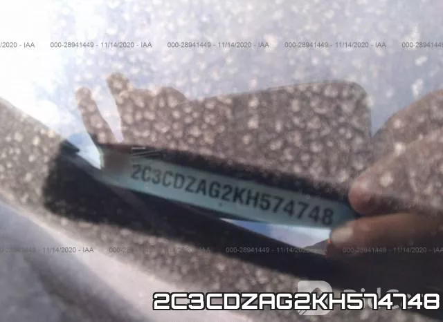 2C3CDZAG2KH574748 фото 7